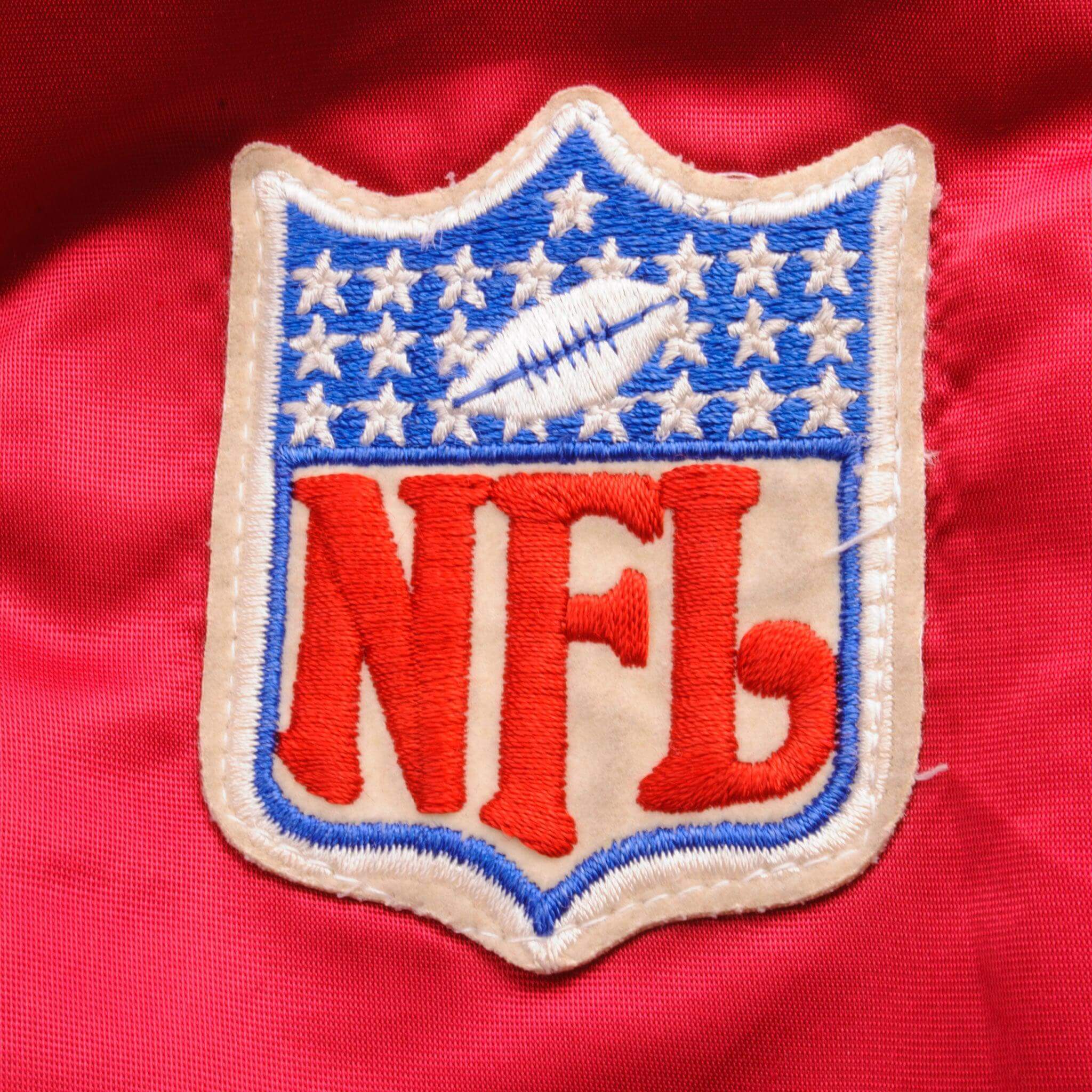 Vintage NFL Washington Redskins Bomber Varsity Jacket Size Large Made In USA