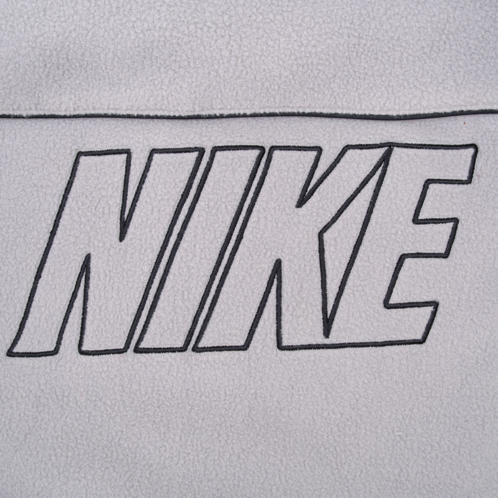 Vintage Nike Swoosh Black Hooded Reversible Windbreaker Jacket 2000S Size Large