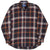 Vintage Pendleton Brown Plaid Western Wool Shirt 2000S Size Large