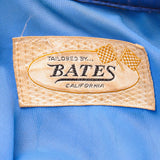 Vintage Bates Marty Calabra 39 Racing Leather Jacket 1970S Size Medium 