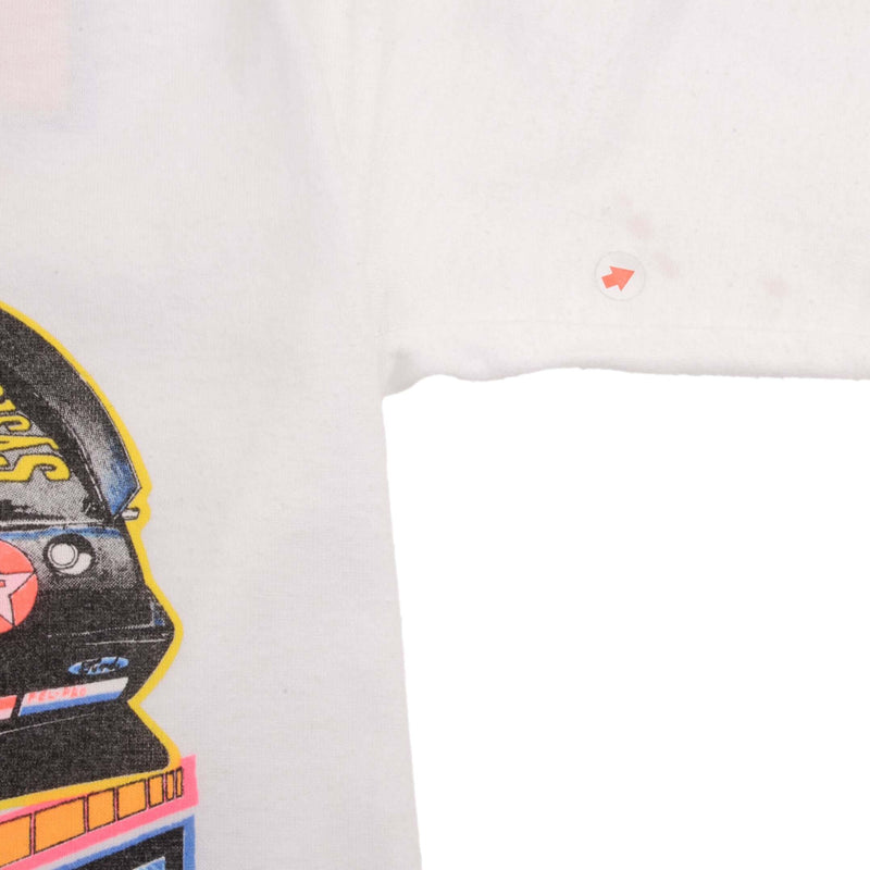 VINTAGE NASCAR DAVEY ALLISON 1993 MEMORIAL TEE SHIRT LARGE MADE IN USA