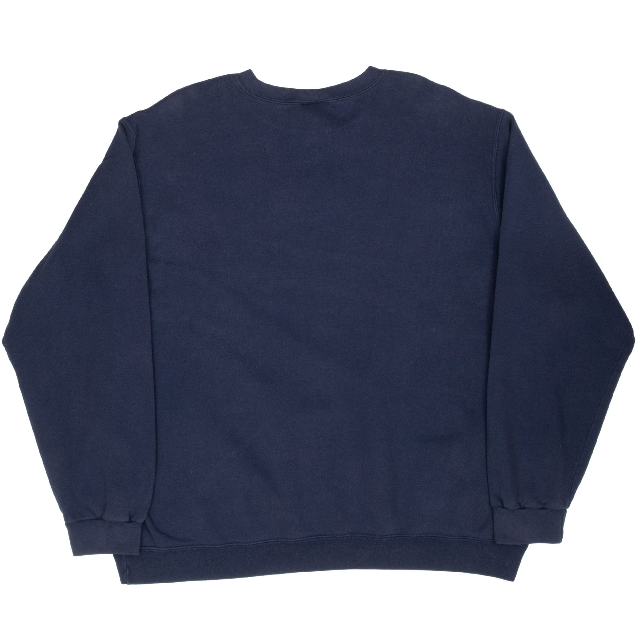 Vintage Nike Spellout Blue Sweatshirt 1990S Size 2Xl Made In Usa