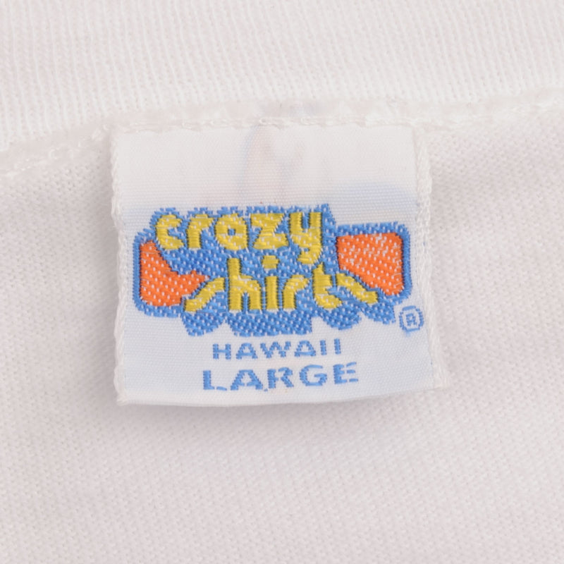 Vintage Crazy Shirt Hawaii Tee Shirt 1990S Size Large Made In Usa With Single Stitch Sleeves