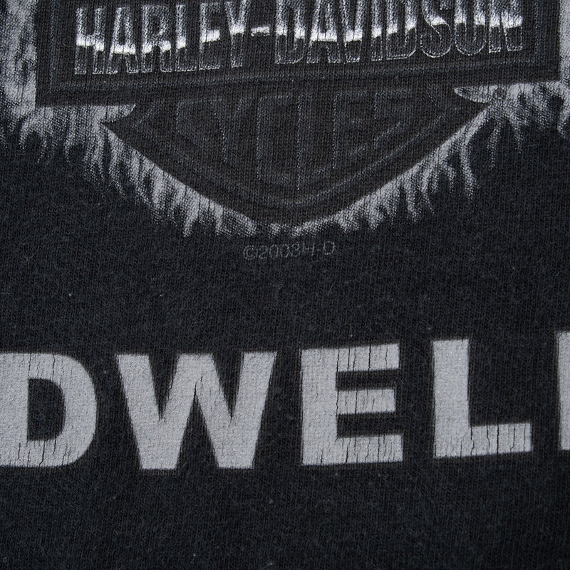 Vintage Harley Davidson Calwell Idaho 2003 Pocket Tee Shirt Size Large