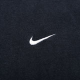 VINTAGE NIKE BLACK CLASSIC SWOOSH TEE SHIRT 2000S 2XL
