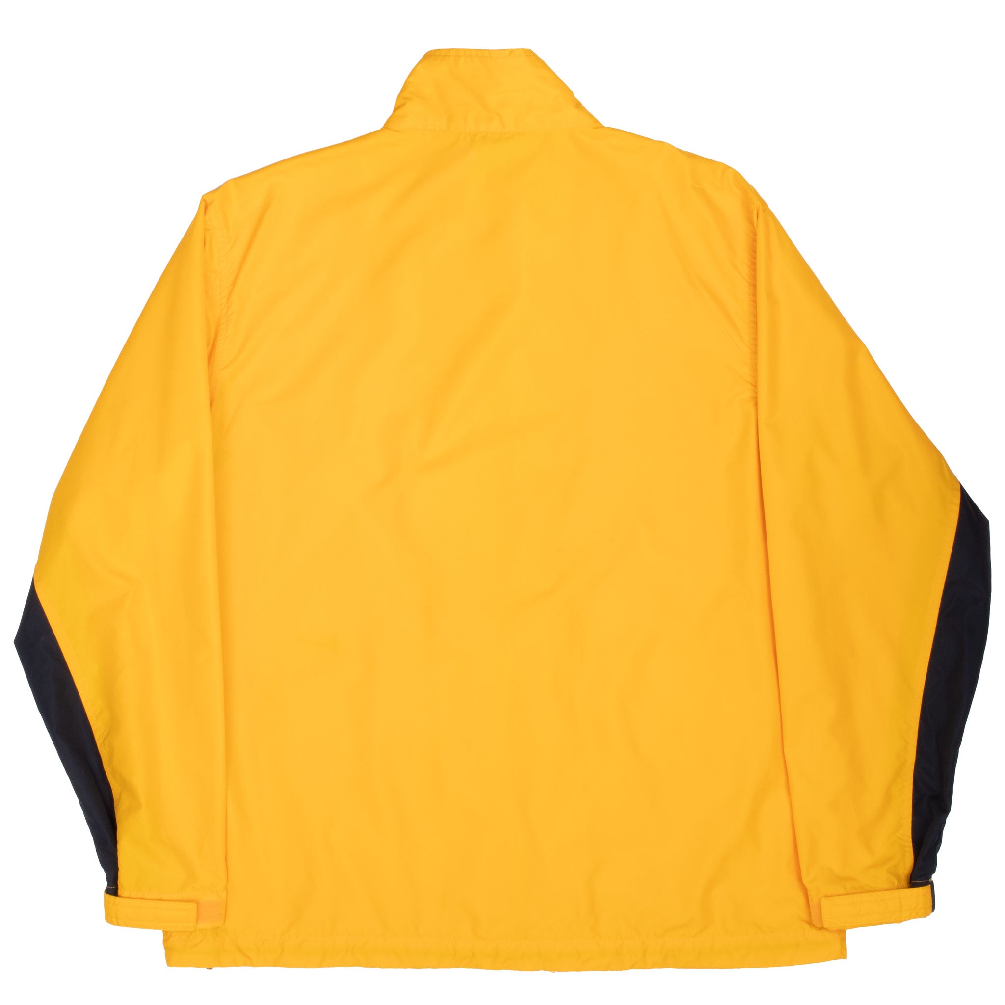 Vintage Nike Classic Swoosh Yellow Windbreaker Jacket 2000S Size Large