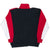 Vintage Nike Classic Swoosh Red Black Full Zip Sweatshirt 1980S Size XL Made In Usa