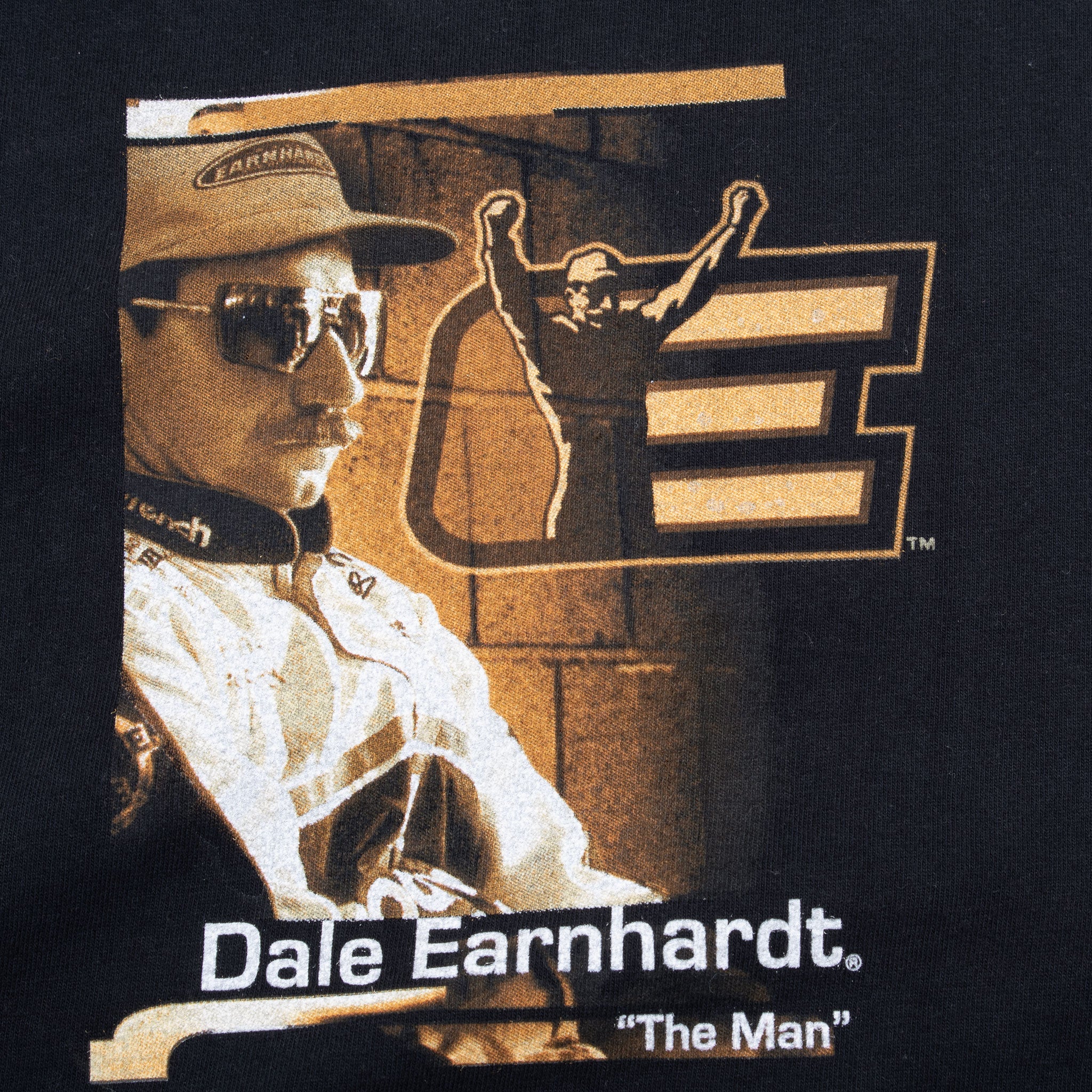 Vintage Nascar Dale Earnhardt The Man 2000S Tee Shirt Size 2XL
