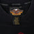 Harley-Davidson eagle neck label and care tag inside black sweatshirt