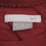 Vintage Red Burgundy Nike Classic Swoosh Sweatshirt 2000S Size 2XL
