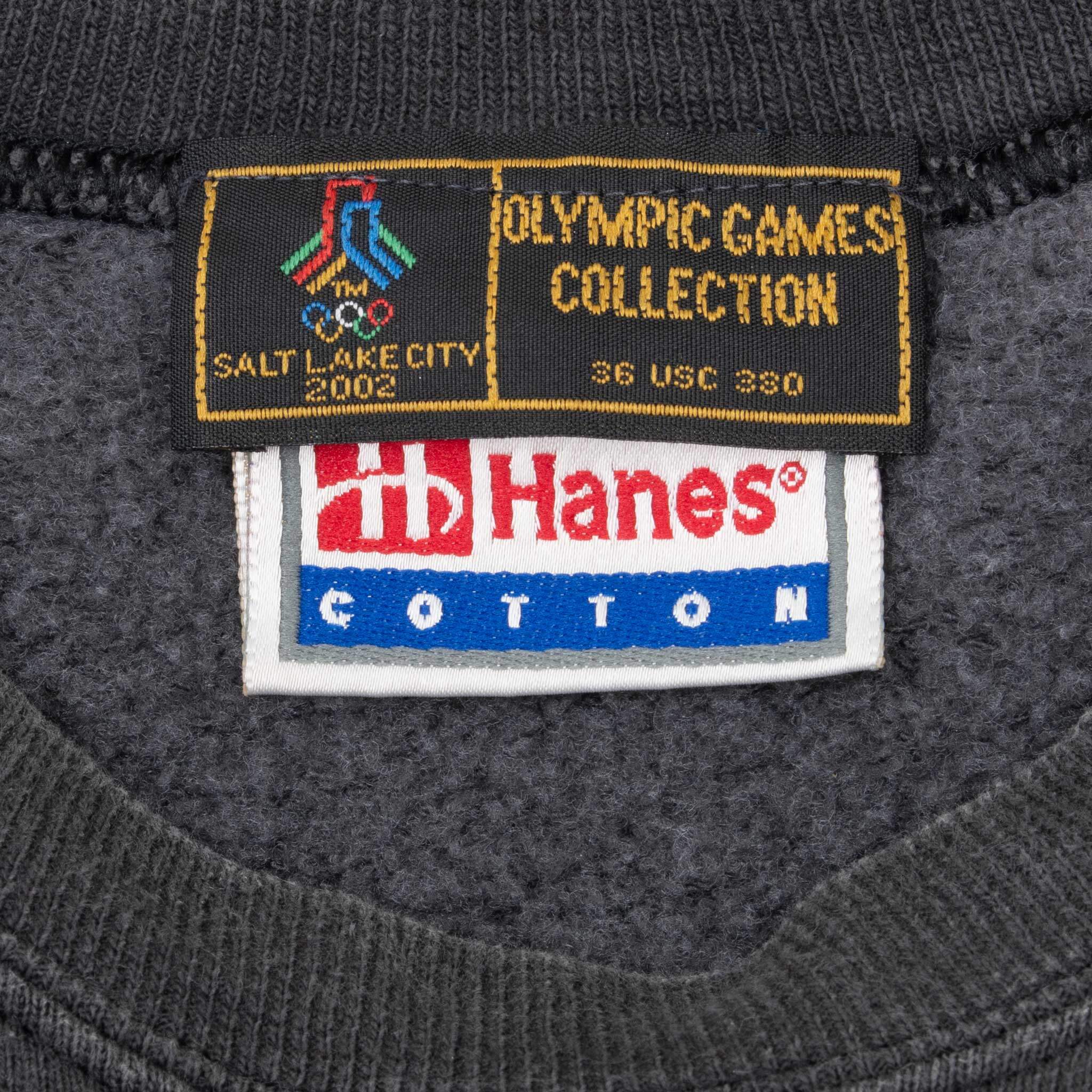 Vintage Salt Lake City Winter Olympics 2002 Alpine Ski Sweatshirt Size 2XL