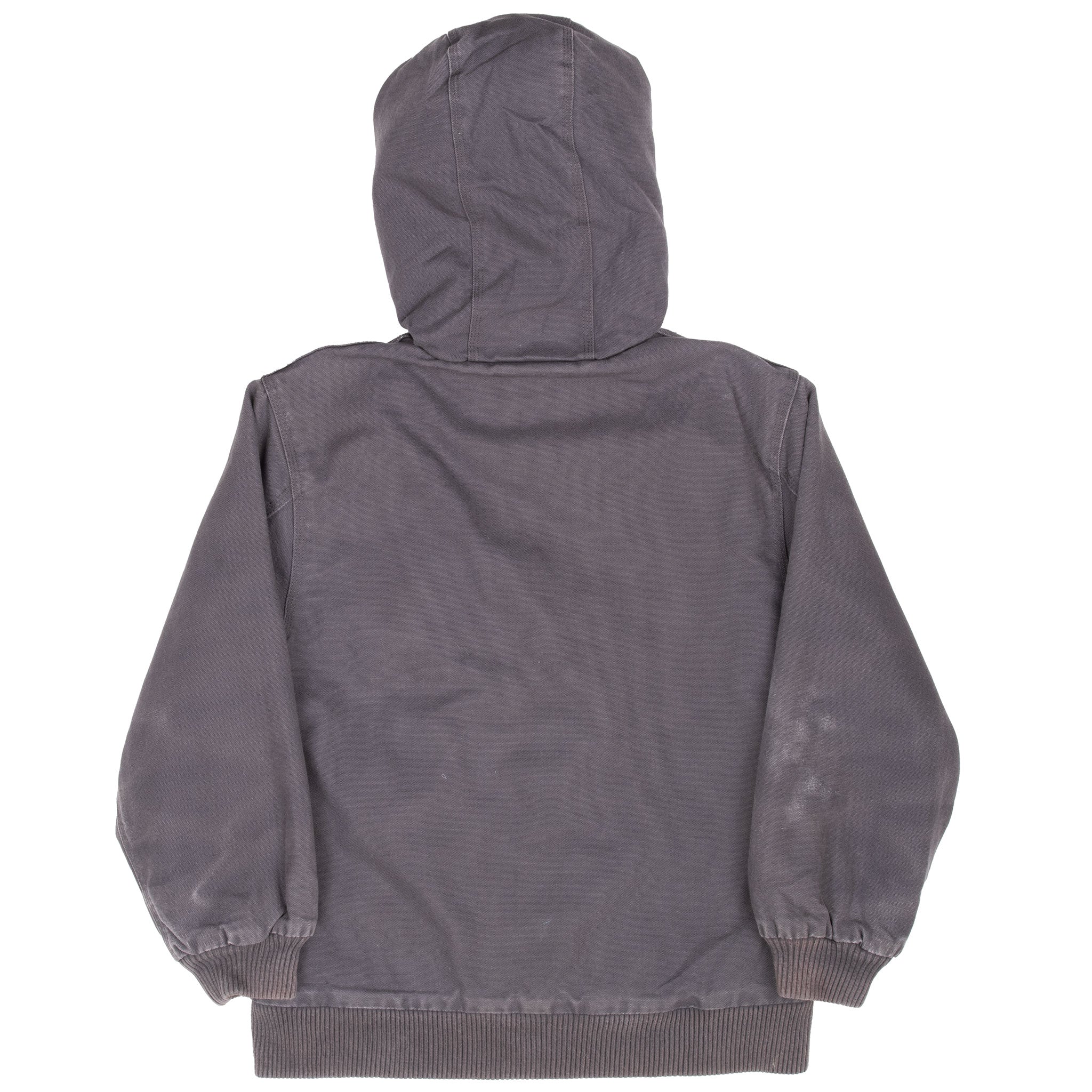 Vintage Carhartt Grey Active Worker Kids Jacket Size Medium Youth(10-12)