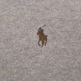 Vintage Polo Ralph Lauren Khaki Green Quarter 1/4 Zip Sweater 1990S Size Large