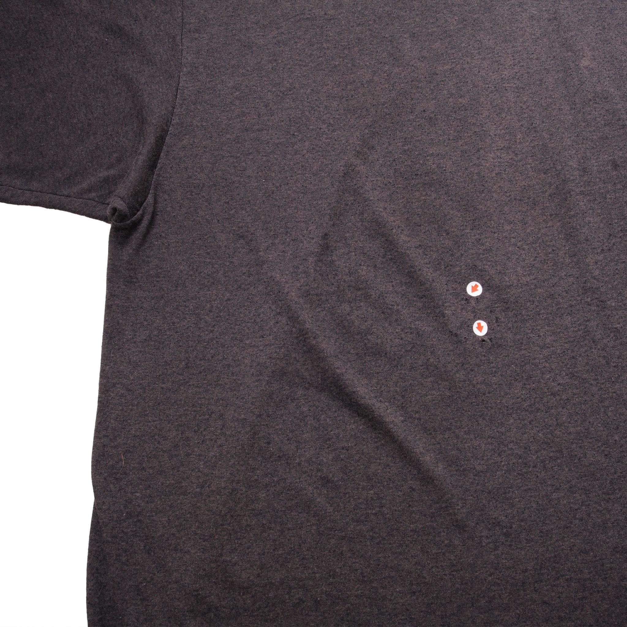 Vintage 3D Emblem Trucker Only Bad To The Bone Tee Shirt Size Large Made In USA With Single Stitch Sleeves