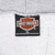 Harley-Davidson XL neck tag showing 50% cotton and 50% polyester