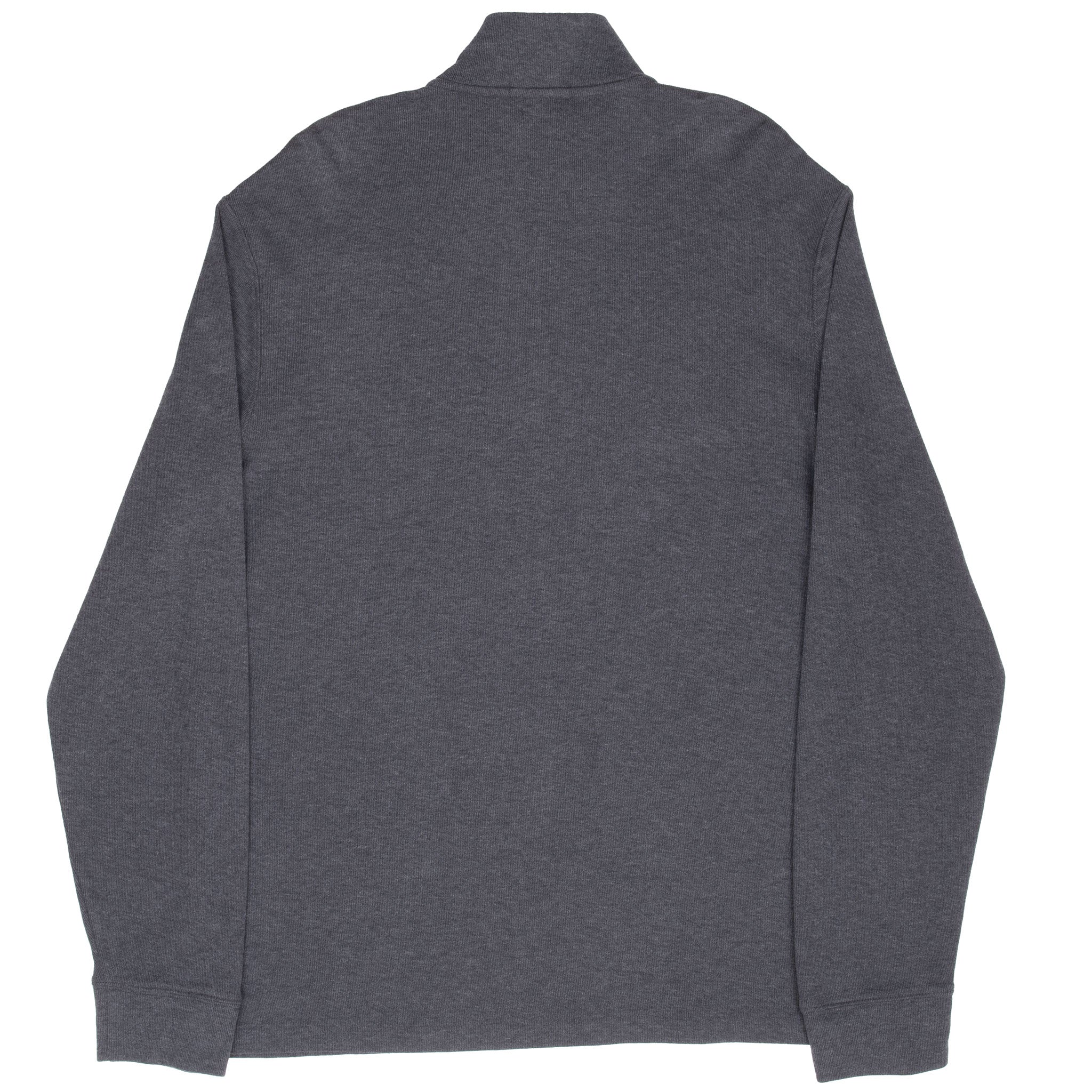Vintage Polo Ralph Lauren Dark Grey Quarter 1/4 Zip Sweater 1990S Size Large