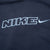 Vintage Nike Spellout Swoosh Navy Blue Hoodie Sweatshirt 2000S Size Medium