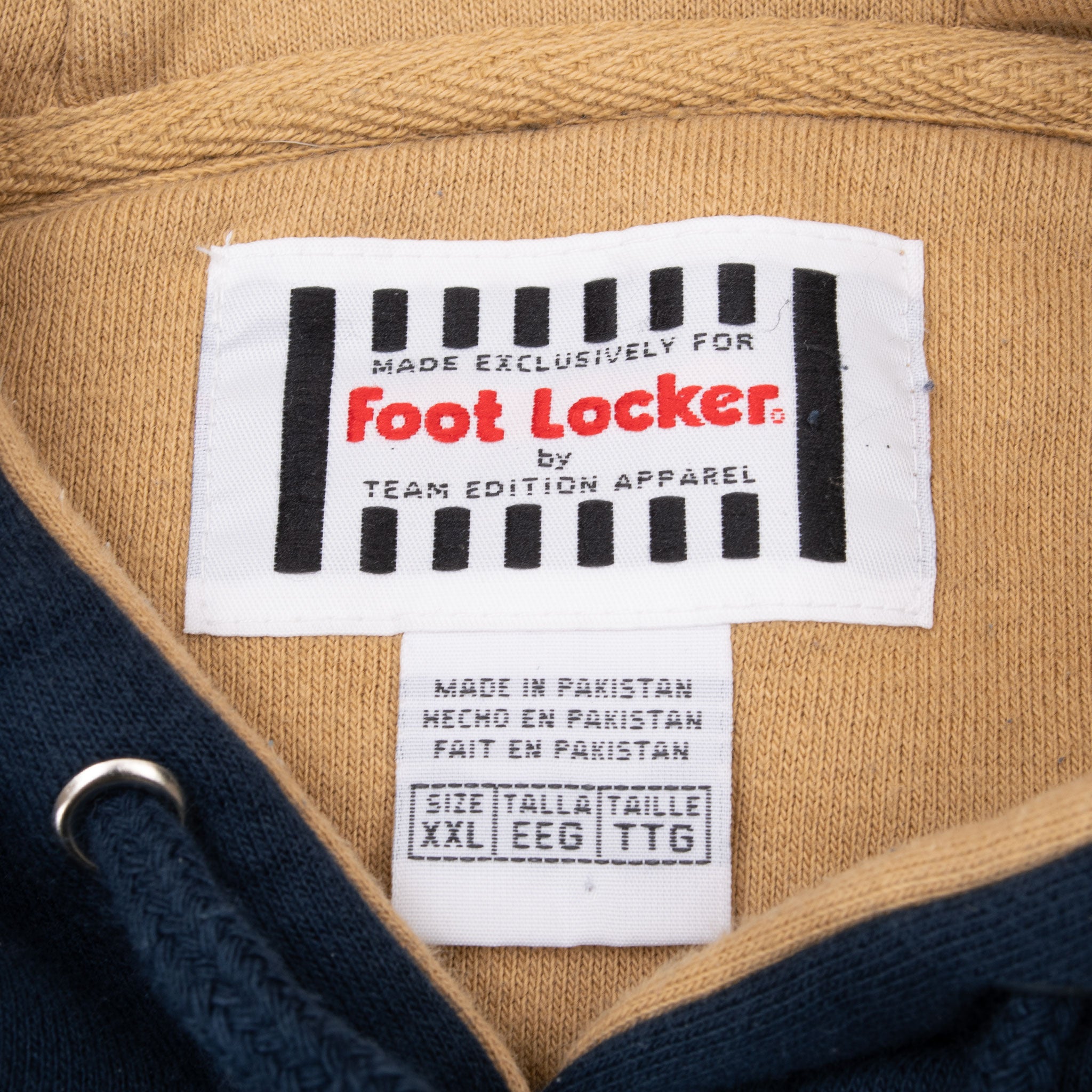 Vintage Ncaa Notre Dame Fighting Irish Hoodie Sweatshirt 1990S Size 2XL