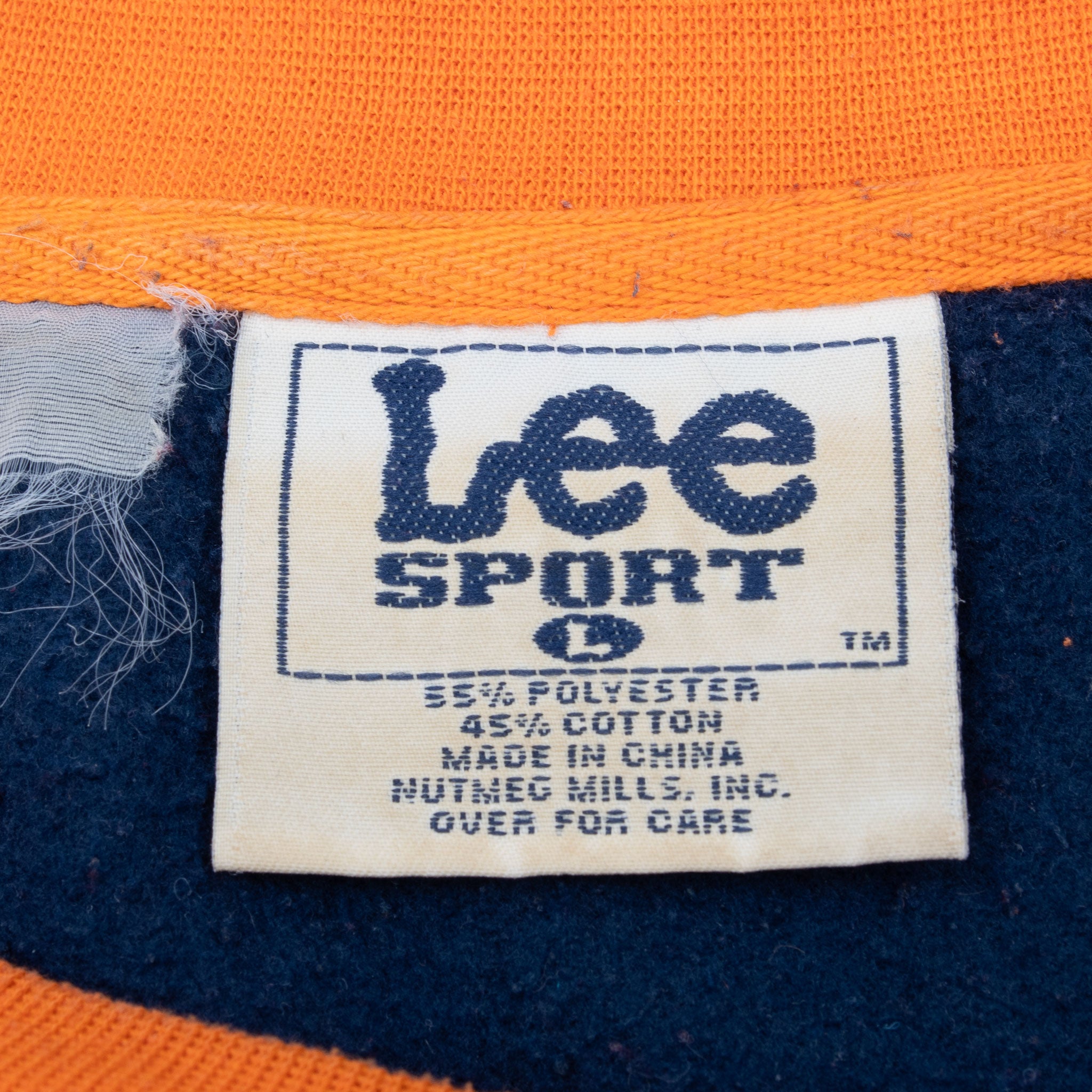 Vintage Nfl Denver Broncos Embroidered 1990S Sweatshirt Size Large Made In Usa