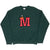 Vintage Disney Mickey Mouse 1990S Pine Green Sweatshirt Size Medium Made In USA