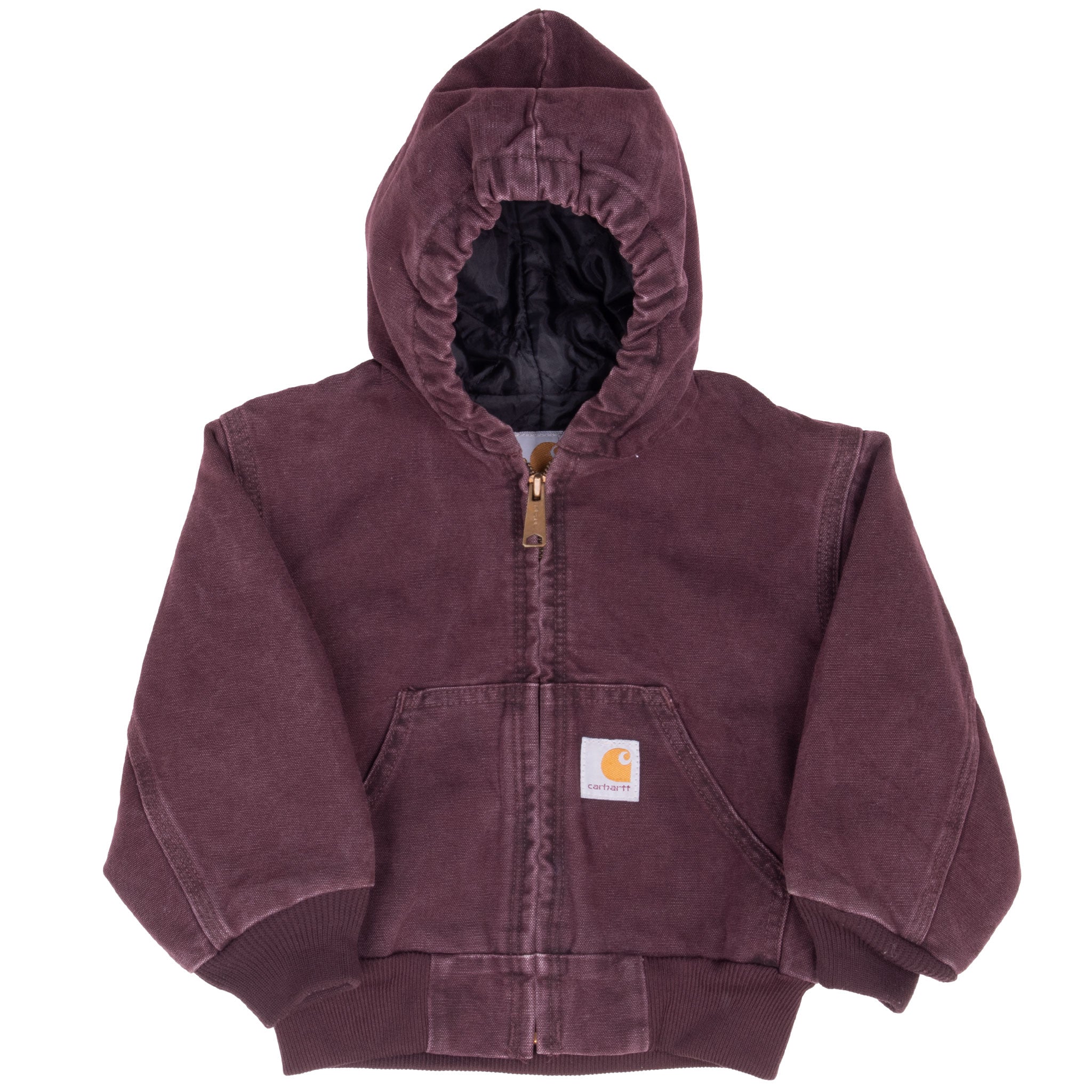 Vintage Carhartt Purple Active Worker Jacket Y30Brg 1990S Size 3T Toddler