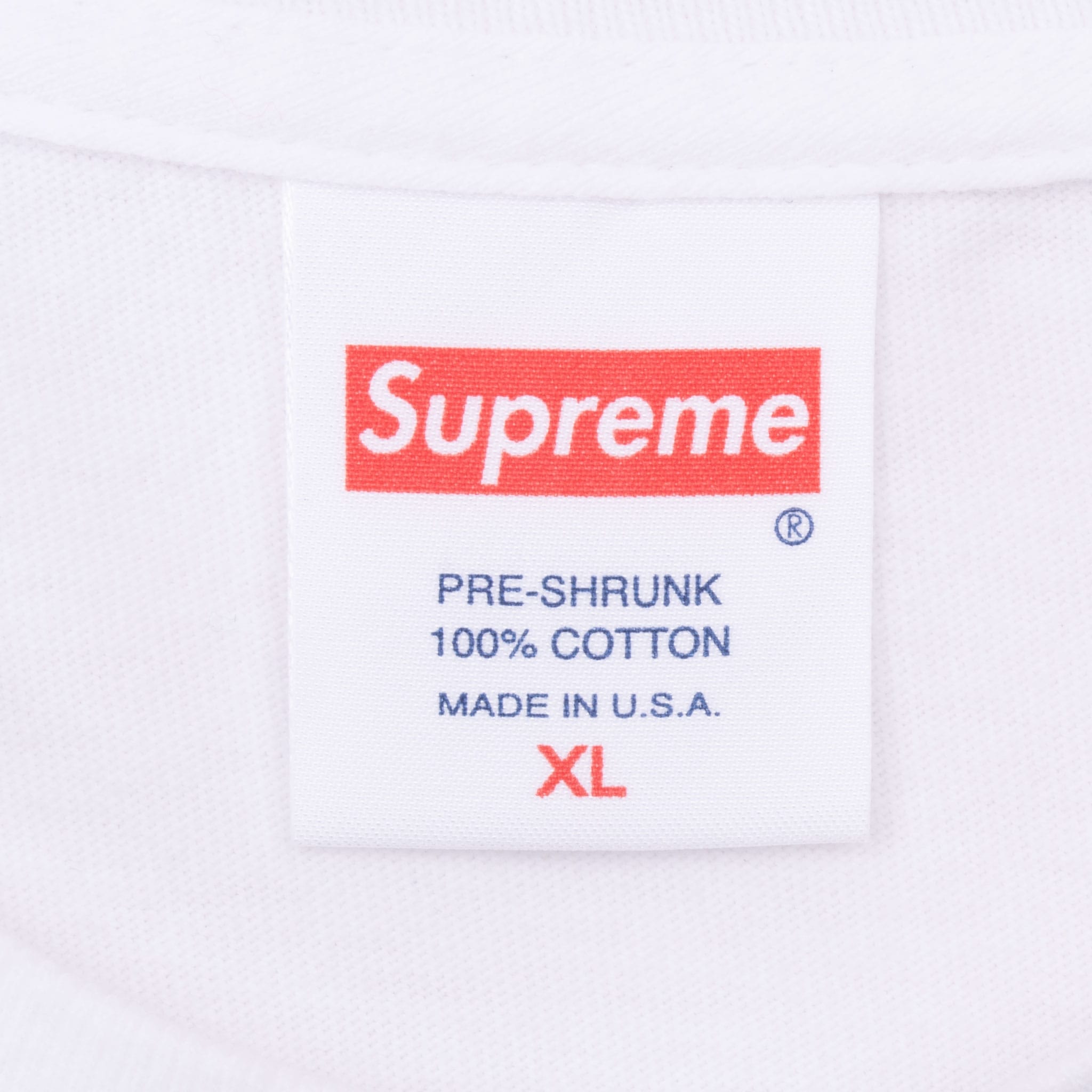 Supreme Disrupt Circle SS20 White Tee Shirt Size Large
