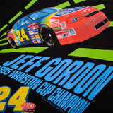 Vintage Nascar Jeff Gordon Tee Shirt 1995 Winston Cup Champion Size XLarge Made In USA