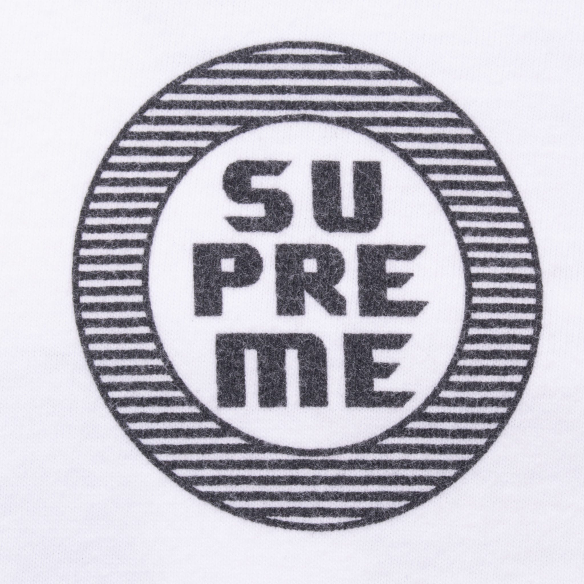 Supreme Disrupt Circle SS20 White Tee Shirt Size Large