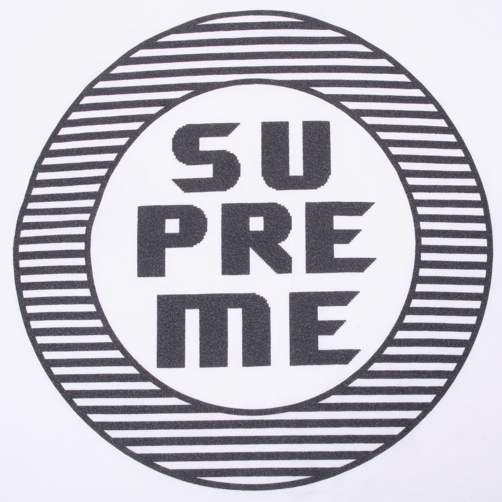 Supreme Disrupt Circle SS20 White Tee Shirt Size Large