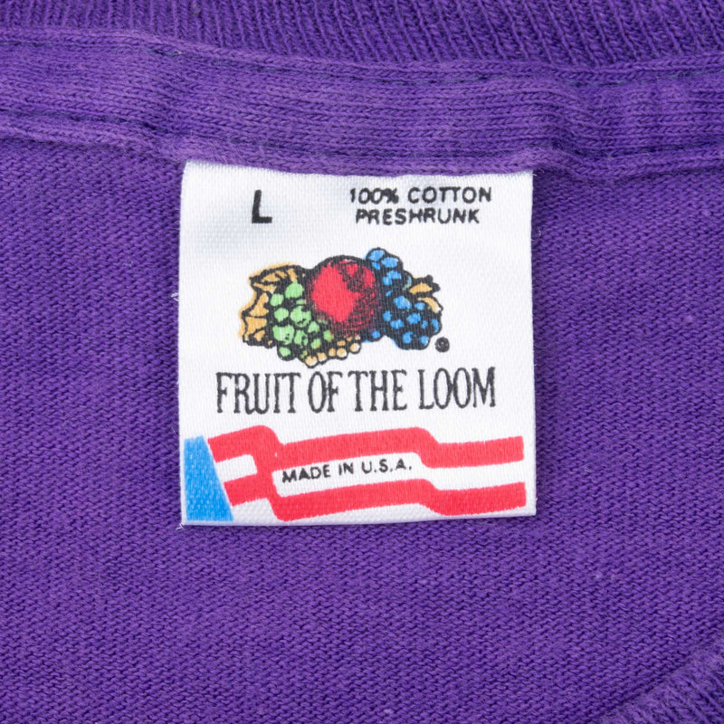 Vintage Ncaa Washington Huskies Rose Bowl 1992 Tee Shirt Size Medium Made In Usa