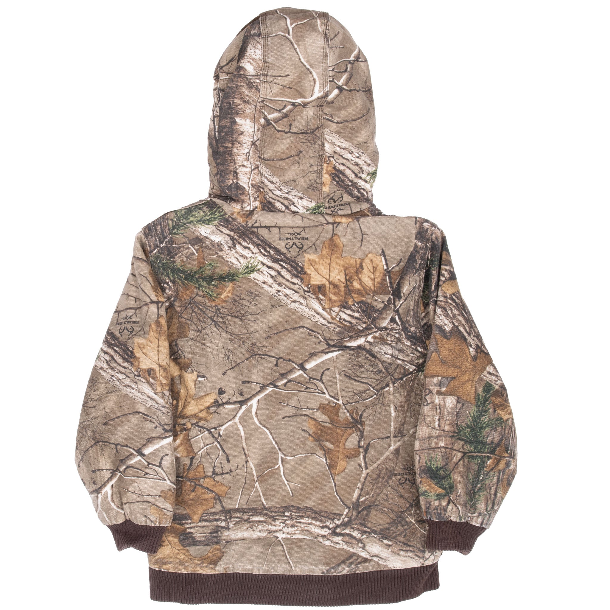 Vintage Carhartt Realtree Camo Active Worker Jacket Size Small Youth (7-8)