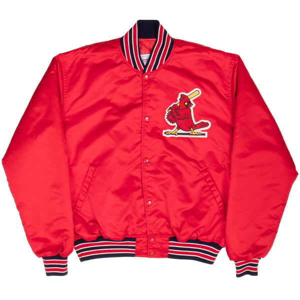 Vintage Starter Mlb St Louis Cardinals Sateen Jacket 1990S Size XL Made Usa