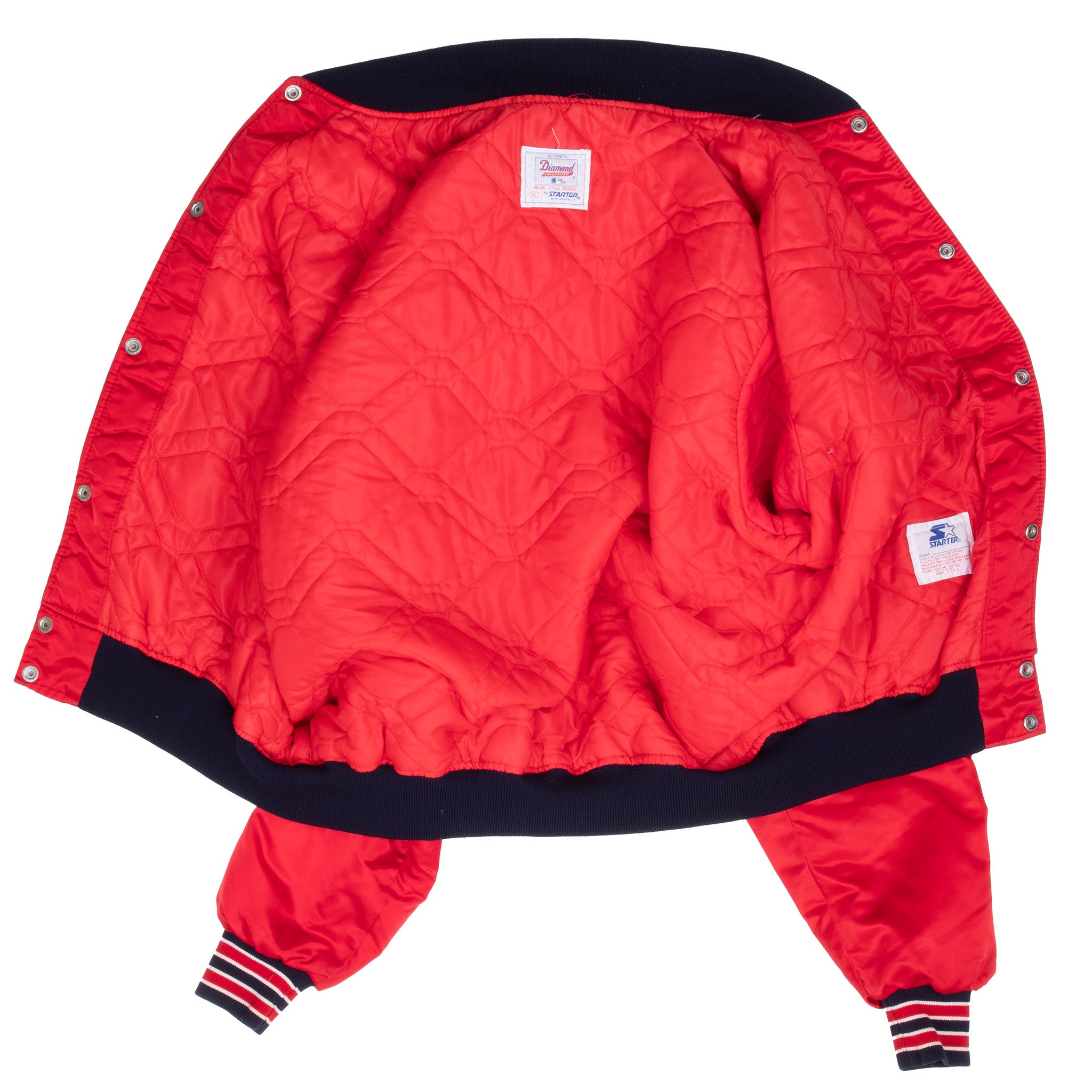 Vintage Starter Mlb St Louis Cardinals Sateen Jacket 1990S Size XL Made Usa