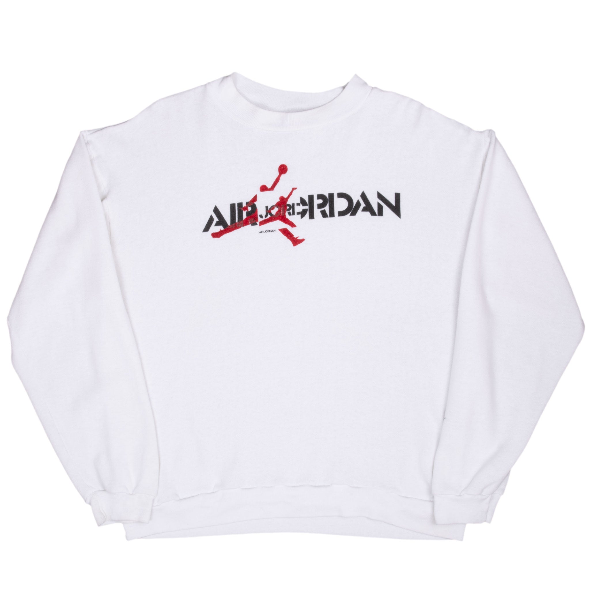 Vintage Nike Air Jordan Sweatshirt 1980S Size XL Youth (18-20) Made In USA