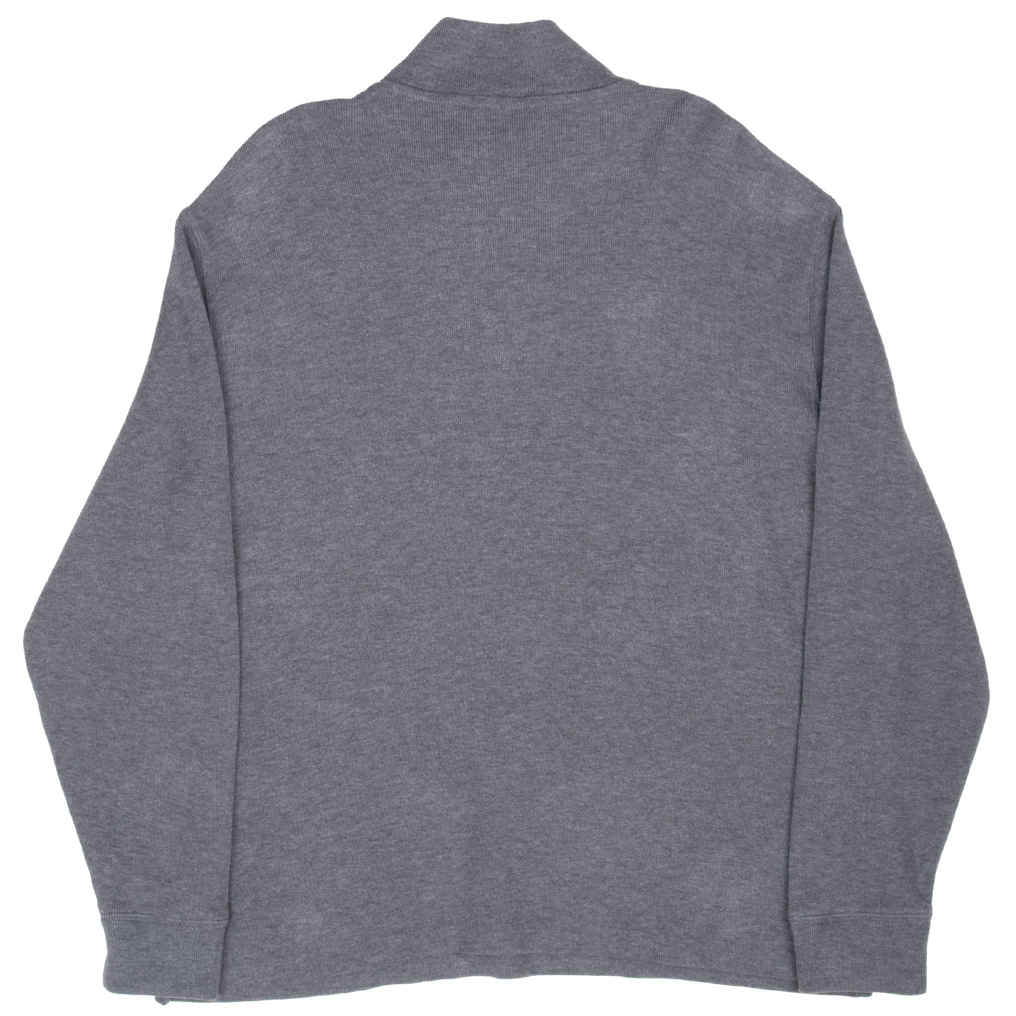 Polo Ralph Lauren Dark Grey Quarter 1/4 Zip Sweater Size XL