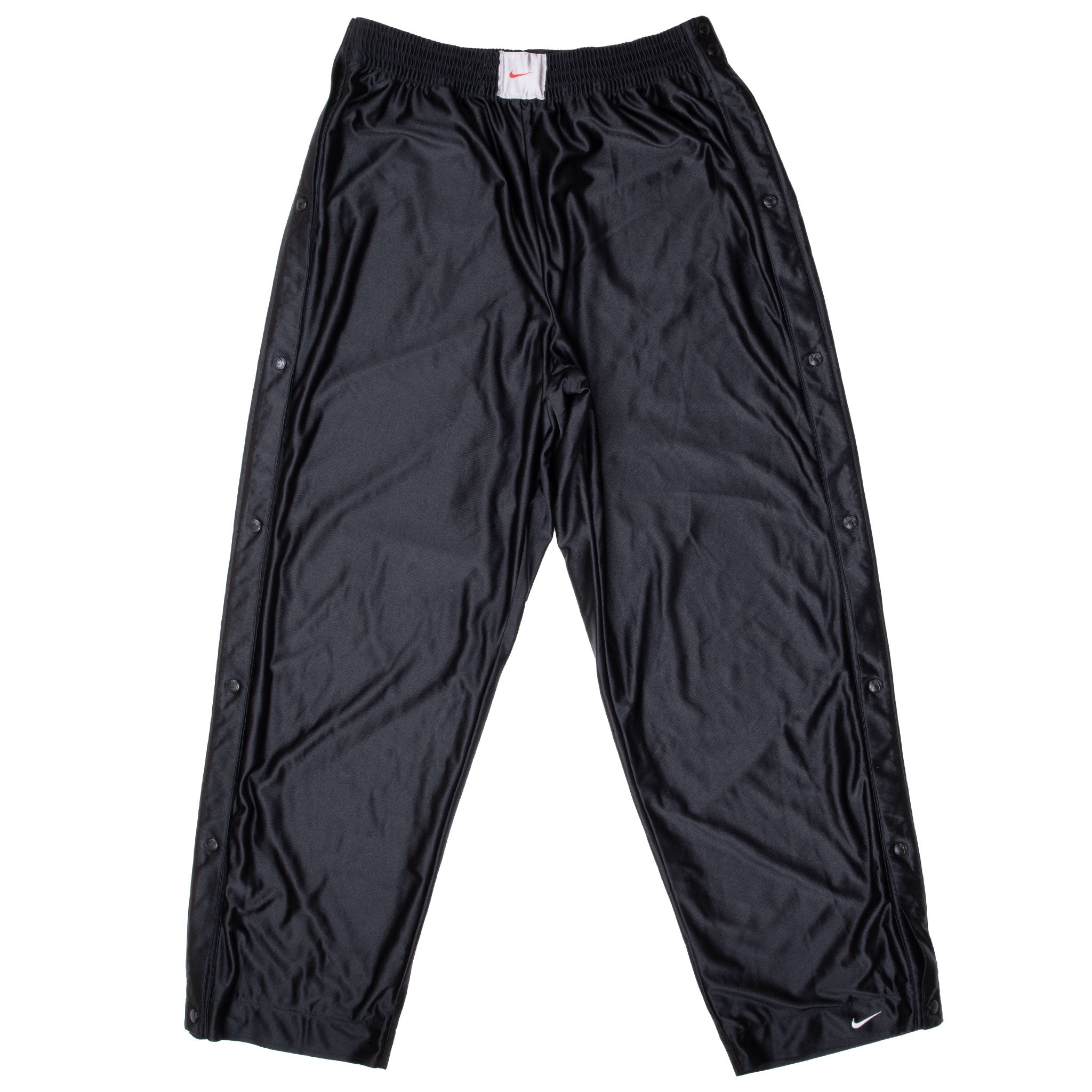 Vintage Nike Black Basketball Track Pants 2000S Size 33X32