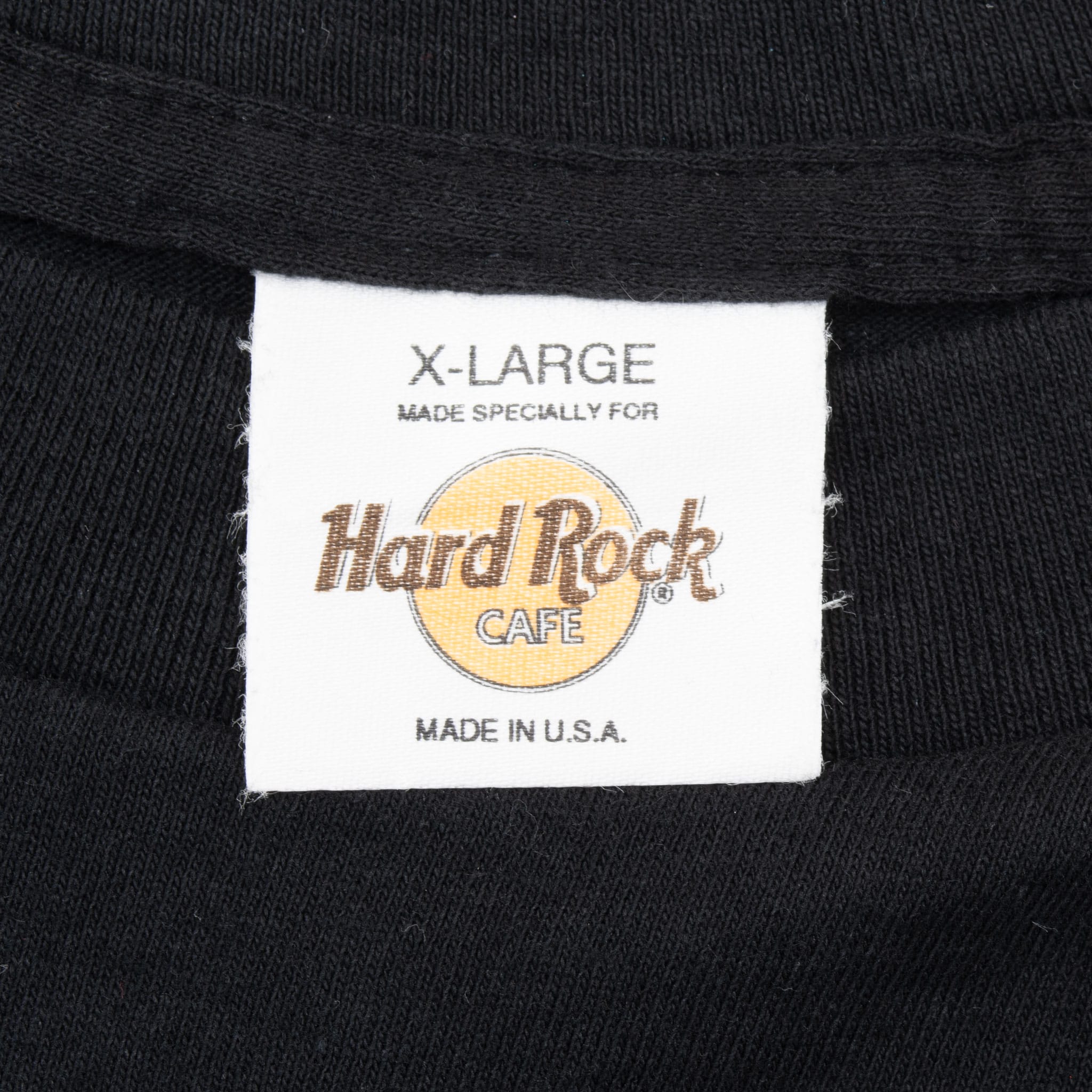 Vintage Hard Rock Cafe Save The Planet Orlando Tee Shirt 1990S Size XL Made In USA With Single Stitch Sleeves