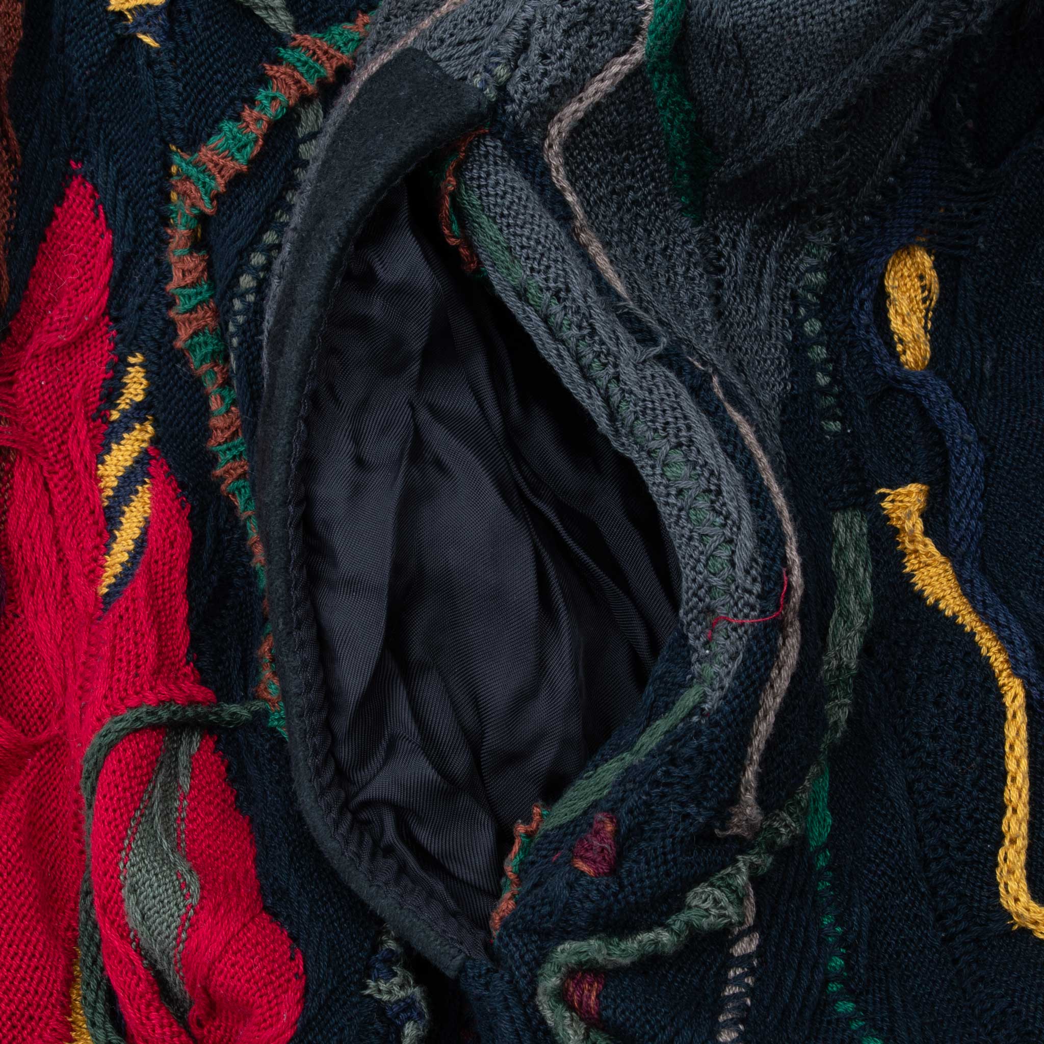 Beautiful And Colorful Vintage Coogi Cardigan Full Zip Jacket 1990S Made In Australia