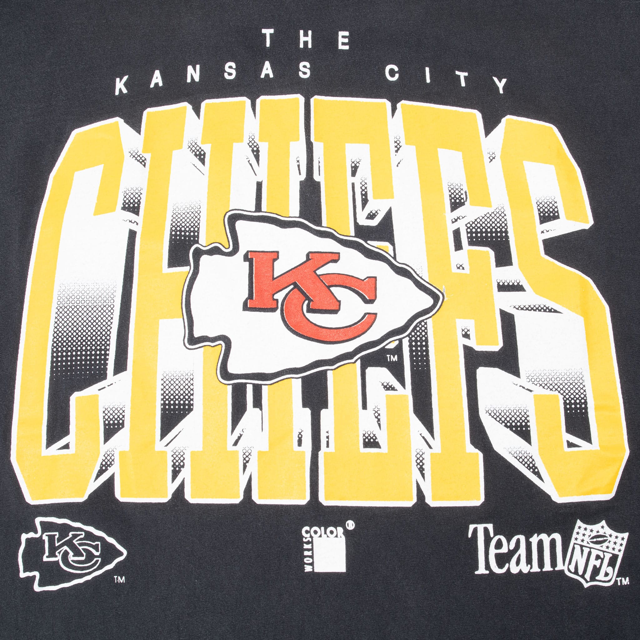 Vintage Nfl Kansas City Chiefs Tee Shirt 1994 Size 2XL