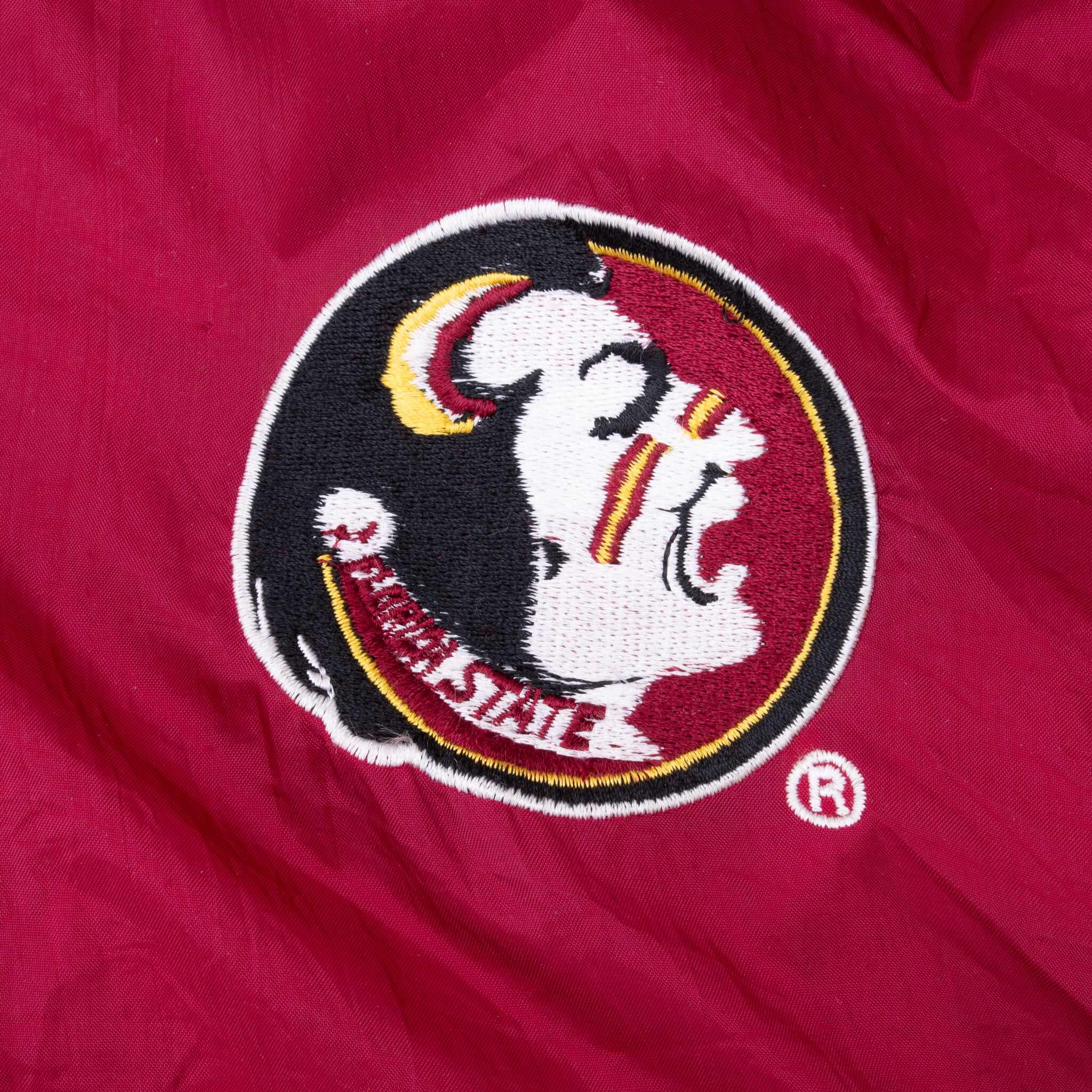 Vintage Ncaa Florida State Seminoles Heavy Pullover Heavy Jacket Size XL 1990S