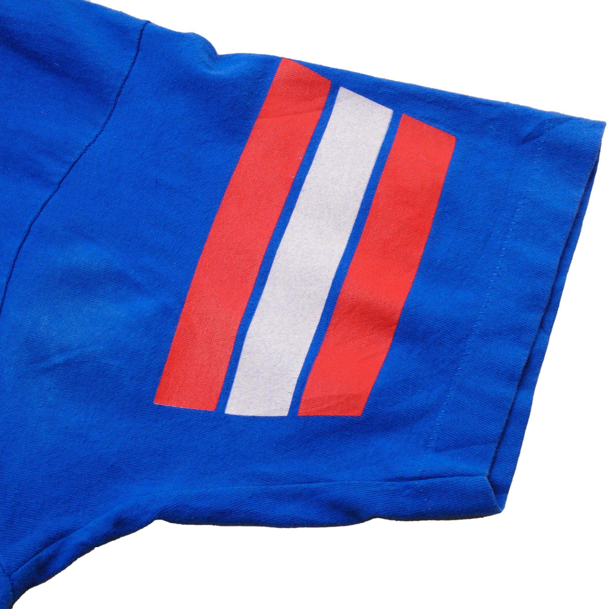 Vintage All Over Print NFL Buffalo Bills Tee Shirt 1994 Size XL Made In USA With Single Stitch Sleeves