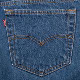 Vintage Levis 501 Indigo Blue Jeans 1980S Size 34X29 Made In Usa With A Medium Wash

Size on Tag is 36X32 Actual Size Is 34X29

Back button #552