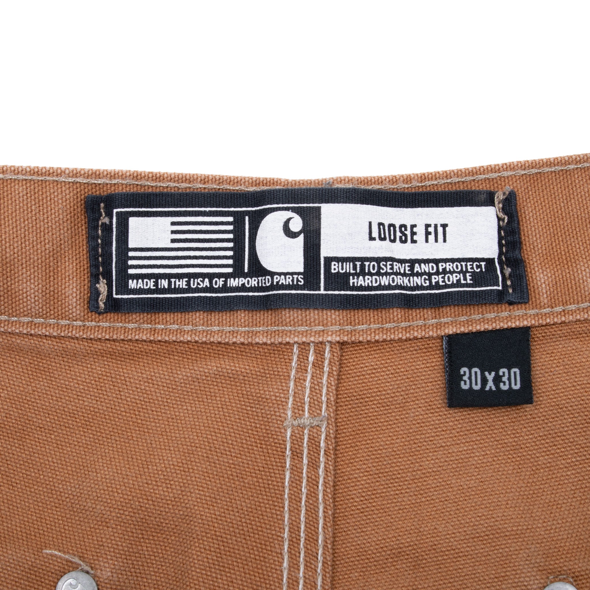 Vintage Carhartt Double Knee Sandstone Pants 2000S Size 29X30

Size on tag 30X30 Actual Size 29X30