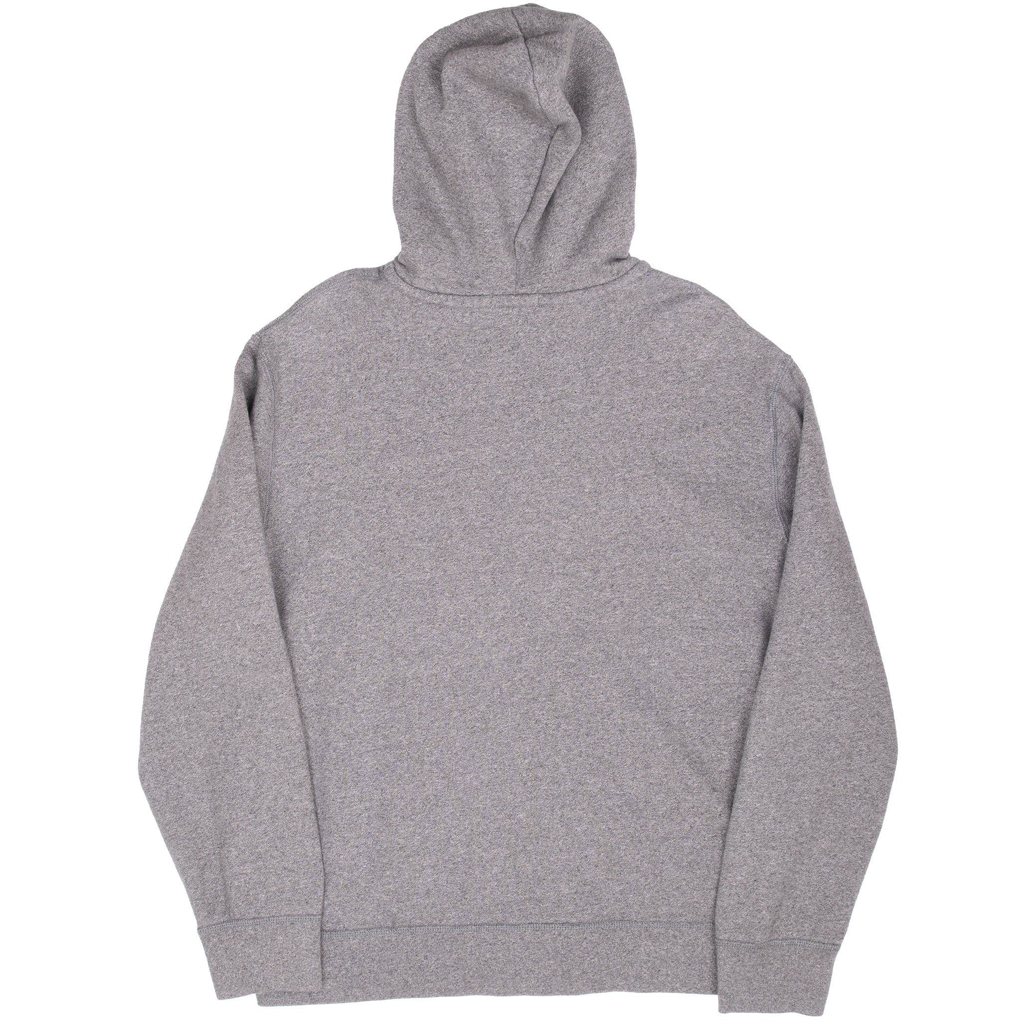 Vintage Ralph Lauren Full Zip Classic Grey Hoodie Sweatshirt Size XL