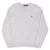 Vintage Ralph Lauren Grey Knit Sweater Crewneck Size XL