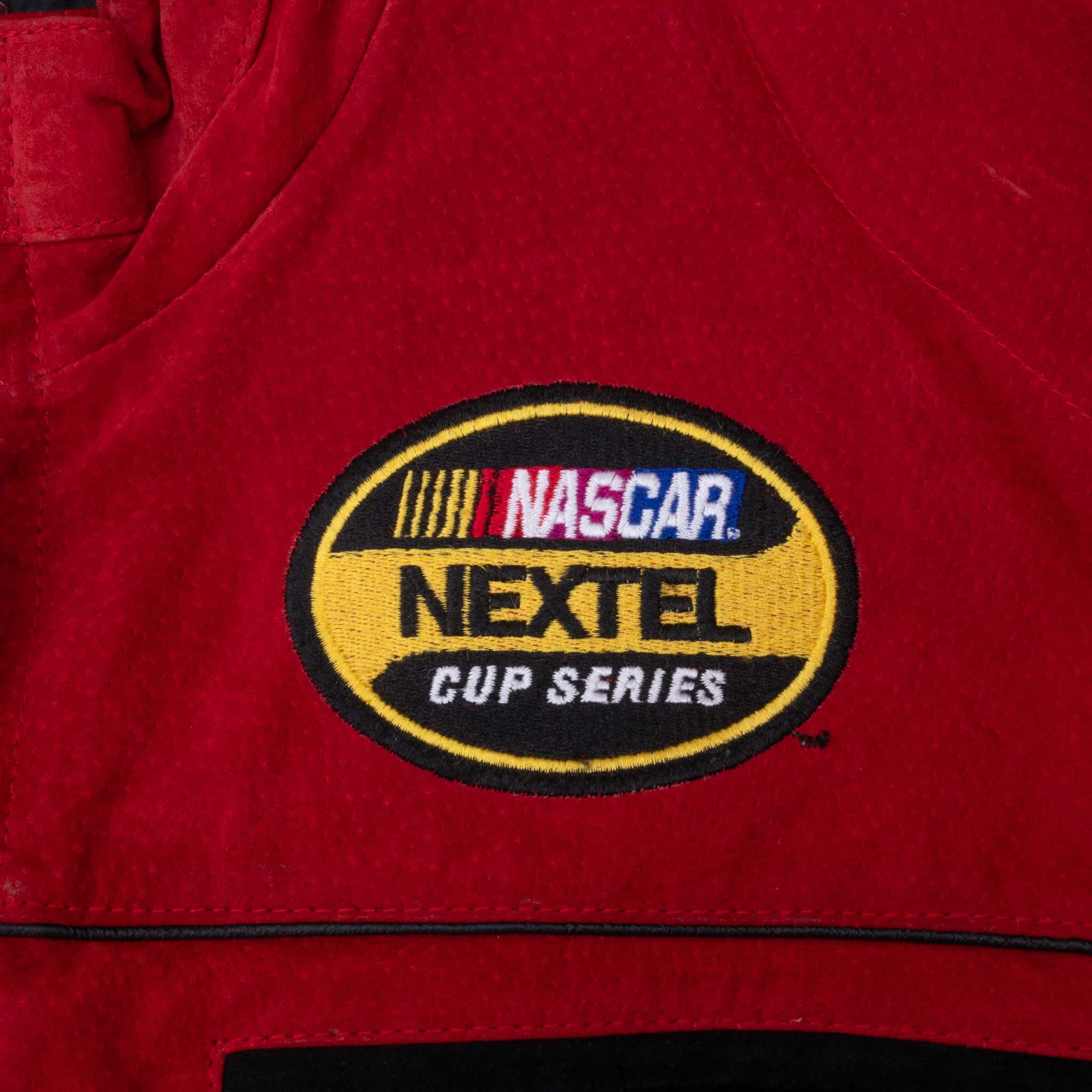 Vintage Nascar Kasey Kahne #9 Dodge Suede Red Jacket 2000S Size Small