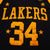 VINTAGE NIKE NBA LAKERS SHAQ O'NEIL 34 JERSEY 1990S SIZE 2XL