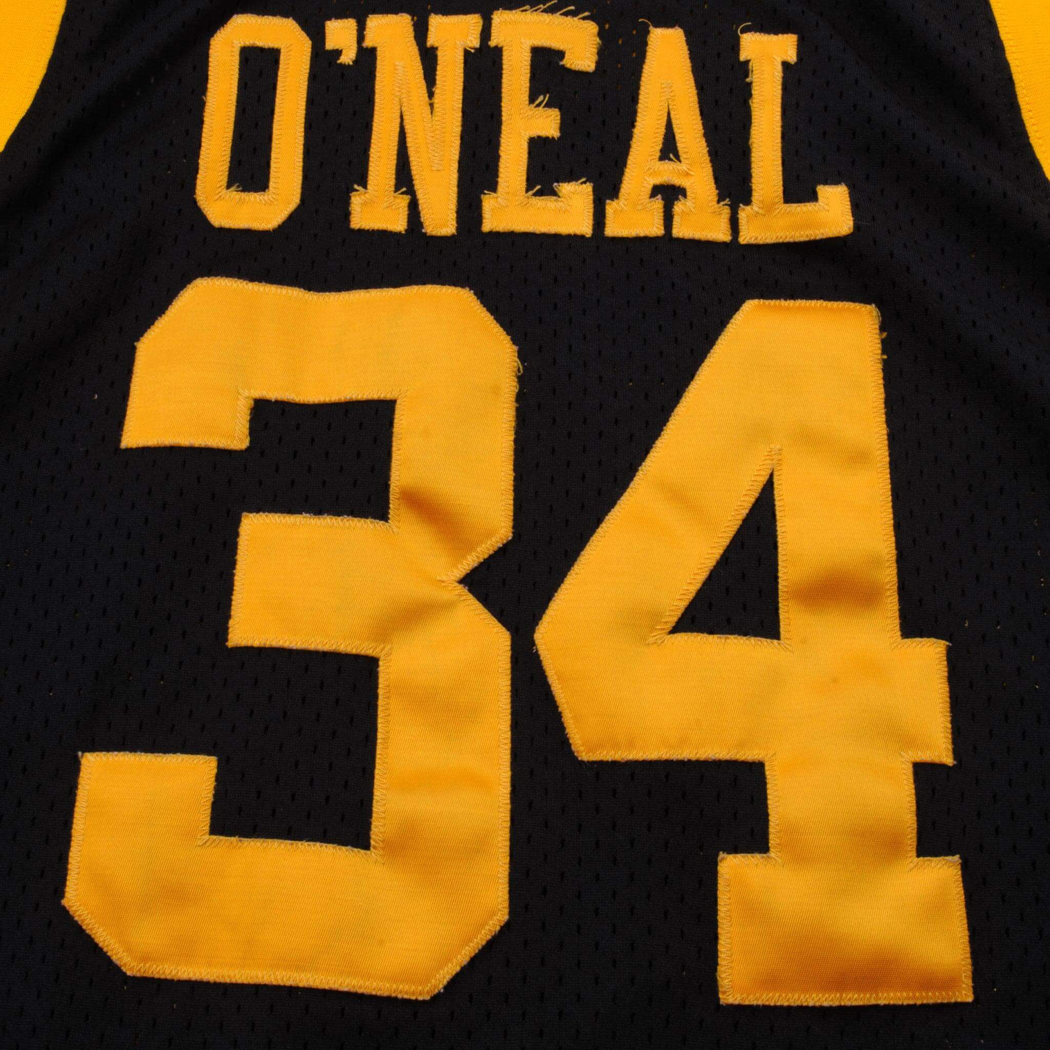 VINTAGE NIKE NBA LAKERS SHAQ O'NEIL 34 JERSEY 1990S SIZE 2XL