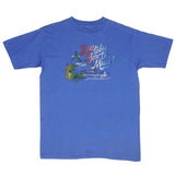 Vintage Here Today Gone To Maui Hawaii Graphic 1985 Tee Shirt Size Large With Single Stitch Sleeves