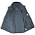 Open black Nike jacket showing gray fleece lining and interior pocket